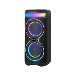 NUVIO ลำโพงปาร์ตี้ตั้งพื้น พร้อมไมค์โครโฟน ขนาด 6.5 นิ้ว รุ่น TF-HXS69 สีดำ