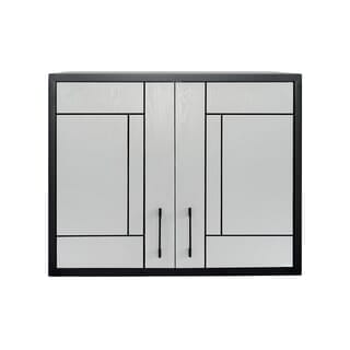 CLOSE ตู้แขวนคู่ uPVC LABARIS ขนาด  86x66cm. สีเทา