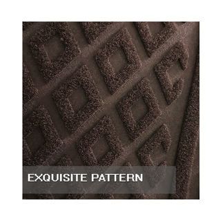 พรมเช็ดเท้า ขนาด 45×75×0.5 ซม. รุ่น JHX-7สีน้ำตาลเข้ม