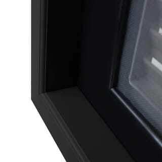 CLOSE บานซิงค์เดี่ยว ABS ขนาด 46x66 ซม. VICTORIA สีชาร์โคล