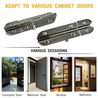 TORSTEN กลอนประตูสเตนเลส รุ่น330-4h ขนาด 4นิ้ว สีสเตนเลส