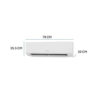 Hisense เครื่องปรับอากาศติดผนัง Inverter ขนาด 12000 BTU รุ่น AS13TRKE2T สีขาว