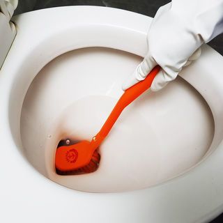 ANCHOR แปรงทำความสะอาดสุขภัณฑ์ รุ่น ฮ็อกกี้ สีเขียว