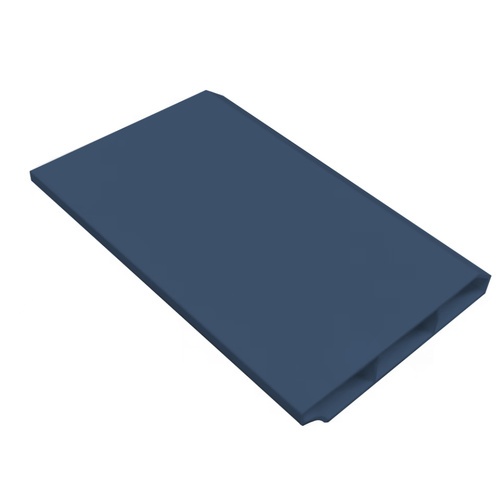 GREAT WOOD ไม้บัวล่างUPVC 100x18x3000 มม. สีน้ำเงิน