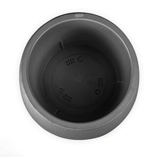 Tree O กระถางต้นไม้พลาสติกรุ่น 6KD2214-GR ขนาด M สีเทา