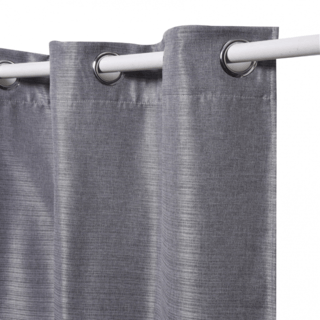 DAVINCI ผ้าม่านประตู รุ่น Mila-24 ขนาด 140x250 ซม. สีเทา