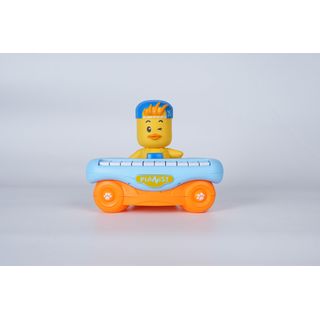 TOYS ของเล่นเปียโนเป็ด 10 คีย์ รุ่น S680-116 ขนาด 17.1x17.1x17.1 ซม. คละสี