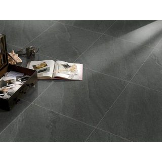 La Arezza กระเบื้องพอร์ซเลน 60X60  Lofta   ซาฮาล่า แบล็ค  G6004 Matt (4P) Random