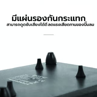 BOYU ปั๊มออกซิเจน รุ่นSES-60 ขนาด35W Qmax60L/H สีดำ