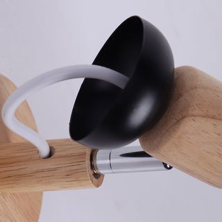 EILON โคมไฟติดผนังนอร์ดิก E27 5W รุ่น GC YY2231 สีดำ