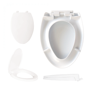 Verno ฝารองนั่งโถสุขภัณฑ์ V shape Soft close รุ่น 628 629