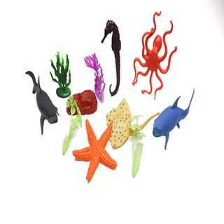 TOYS ชุดโมเดลสัตว์ทะเล#1213-6 ขนาด (26x4x26 ซม.) คละสี