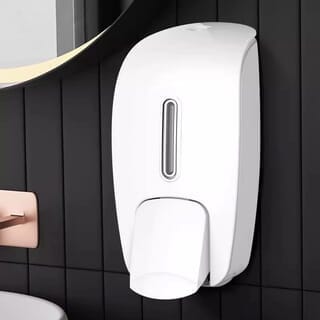 Primo ที่กดสบู่เหลว 1 ช่อง ความจุ 1 ลิตร รุ่น SD57 ขนาด 10.6x11.9x24.5ซม. สีขาว