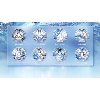 TCL เครื่องซักอบฝาหน้า รุ่น WT11EPWDG  (ซัก 10กก. อบ 7กก.) สีเทา