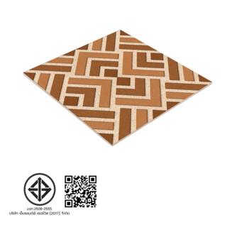 Marbella กระเบื้องเซรามิคปูพื้น 16x16 นิ้ว รุ่น คาลอส บราว Y3980 Matt (12P)