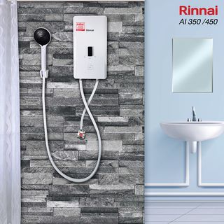 RINNAI เครื่องทำน้ำอุ่น Ai 3500 (W) สีขาว