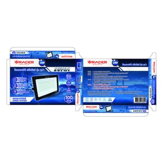 RACER โคมไฟแอลอีดี ฟลัดไลท์ รุ่นลูน่า 400วัตต์ แสงขาว IP66