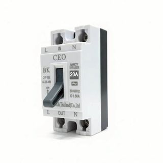 CEO เบรคเกอร์ 2P 20A รุ่น BK-20A สีดำ