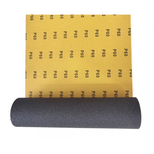 HUMMER กระดาษทรายม้วนขัดน้ำ 12 นิ้ว เบอร์ 60 ขนาด 300 มม.x5เมตร BPR-30060M5 สีดำ