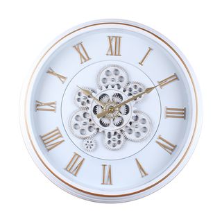 COZY นาฬิกาแขวนผนัง  รุ่น OCTAVIA  ขนาด 45x45x7.5 ซม.  สีขาว