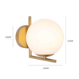 EILON โคมไฟติดผนังโมเดิร์น G9 5W  รุ่น GC Y1047 สีทอง