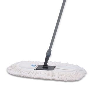 Poly-Brite ม็อบดันฝุ่น ผ้าคอตตอน ขนาด 18 นิ้ว รุ่น 5654-2 สีขาว