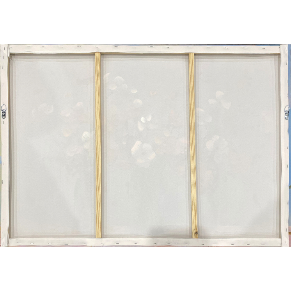 COZY รูปภาพพิมพ์แคนวาส รุ่น ORANGE FLOWERS ขนาด 70x100 ซม. ดอกไม้