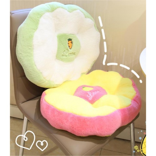 KOJI เบาะรองนั่งลายผลไม้น่ารัก N-663ขนาด40x40x10 ซม.คละแบบ