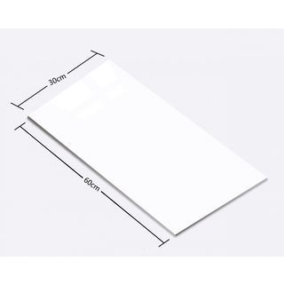 Marbella กระเบื้องเซรามิคปูผนัง 30x60 ซม. Super white J5100 Gloss (9P)