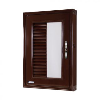 WT บานซิงค์เดี่ยว 45x65CM. RZ-901 สีโอ๊ค