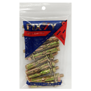 FIX-XY พุกเหล็ก 1/4 10ตัว/แพ็ค