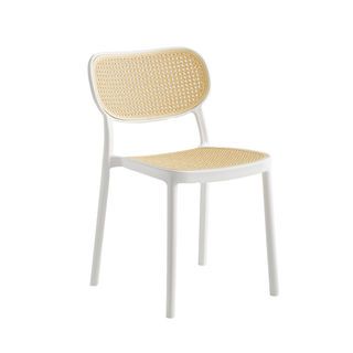 Pulito เก้าอี้พลาสติก รุ่น Gigi-01 ขนาด 53.8x47.5x78 ซม. สีขาว