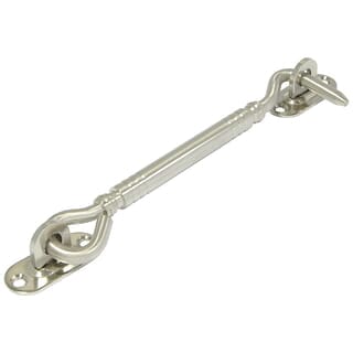 COLT LITE ขอสับหน้าต่าง รุ่น 015 มีแป้นวงรี ขนาด 6 นิ้ว สีสแตนเลส (แพ็ค 2)