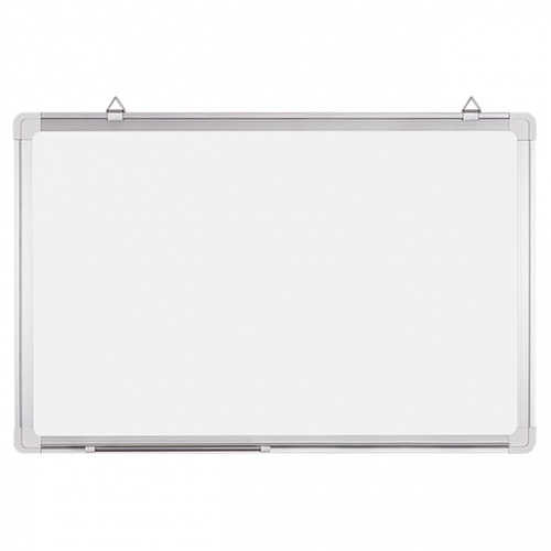 SMITH ชุดกระดานไวท์บอร์ดแม่เหล็กแขวนผนัง GX4303 ขนาด 60x90x3ซม. สีขาว