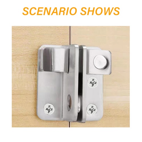 TORSTEN กลอนสับสแตนเลส 4”(เปิดขวา) รุ่น GACGBX-005SS/R สีสเตนเลส