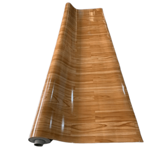 พรมวิทยาศาสตร์ รุ่นAM266/5A ขนาด1.8ม.x5ม. หนา1.2มม. ลายไม้ปาร์เก้น้ำตาล