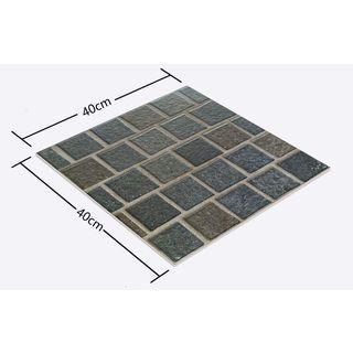 Marbella กระเบื้องเซรามิคปูพื้น 16x16 นิ้ว รุ่น บริคสเปน TSJ230852 Matt (12P)