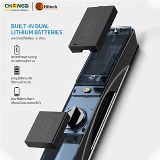 กลอนดิจิตอล C.HITECH  สีดำ รุ่น CM 1 พร้อมติดตั้ง