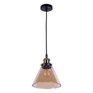 EILON โคมไฟห้อยกระจก ทรงครึ่งวงกลม สไตล์ Loft รุ่น GYFDD-7513 สีใส