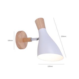 EILON โคมไฟติดผนังนอร์ดิก E27 5W รุ่น GC YY2240 สีขาว