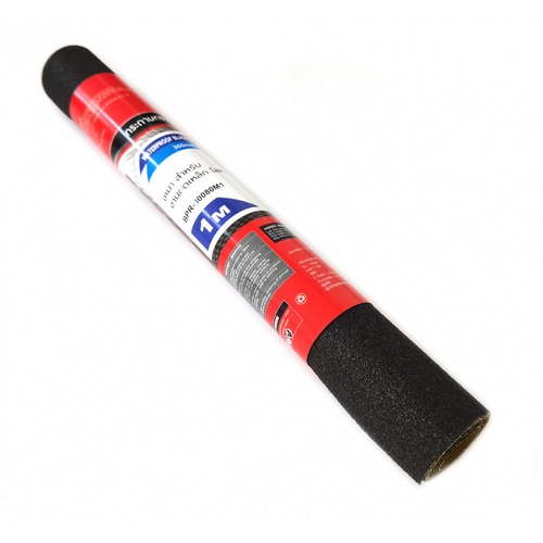 HUMMER กระดาษทรายม้วนขัดน้ำ 12 นิ้ว เบอร์ 80 ขนาด 300 มม.x1เมตร BPR-30080M1 สีดำ