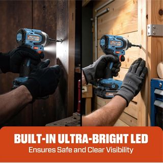 SENIX สว่านไขควงไร้สาย Brushless 1/4นิ้ว 20V(Max) (พร้อมแบตเตอรี่ 2.0Ah 1 ก้อน) รุ่น PDIX2-M2-EU สีน้ำเงิน - ดำ