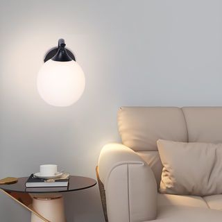 EILON โคมไฟติดผนังโมเดิร์น E27 5W  รุ่น GC Y1046 สีดำ