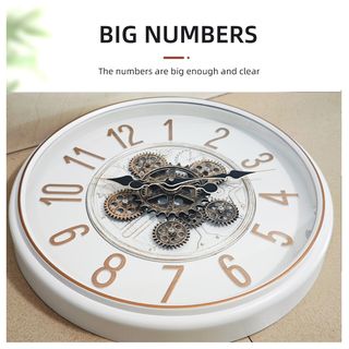 COZY นาฬิกาแขวนผนัง  รุ่น AUGUSTUS    ขนาด 40.5x40.5x7 ซม.  สีครีม