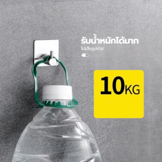 Iris ขอแขวนสแตนเลส 1 ขอ รุ่น HC01 ขนาด 4.5×4.5×4ซม. สีเงิน