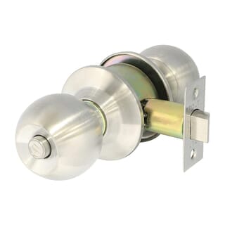 COLT ลูกบิดห้องน้ำ จานเล็ก สเตนเลส-304 รุ่น 8322-302 SS สีสเตนเลส