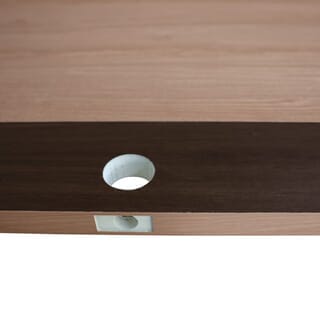 WELLINGTAN ประตูยูพีวีซีบานทึบเซาะร่อง UPVC-WEFU010-1 ขนาด 80x200ซม. สีทูโทน น้ำตาล-เบจ (เจาะลูกบิด)