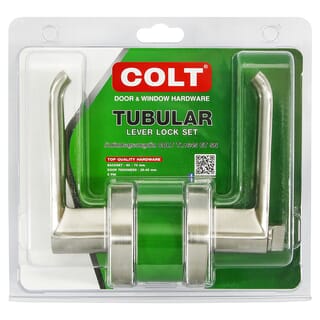COLT มือจับก้านโยกห้องทั่วไป พรีเมี่ยม ฝากลม สเตนเลส-304 รุ่น TL1645ET-SN สีสเตนเลส