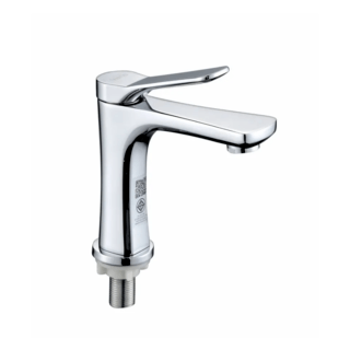 Verno ก๊อกอ่างล้างหน้าทรงยืนทองเหลือง รุ่น ทรัส 810-1