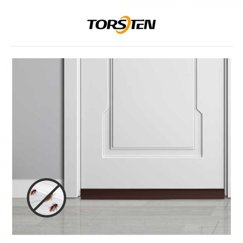 TORSTEN เส้นกันแมลงพีวีซี แถบกาว รุ่น KZT005-BN 100ซม. สีน้ำตาล